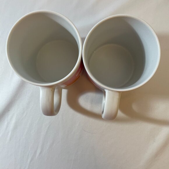 Victoria's Secret PINK Mug Set Oversized 29.76 0z Lot/Bundle of 2 Coffee Mugs - Picture 3 of 5